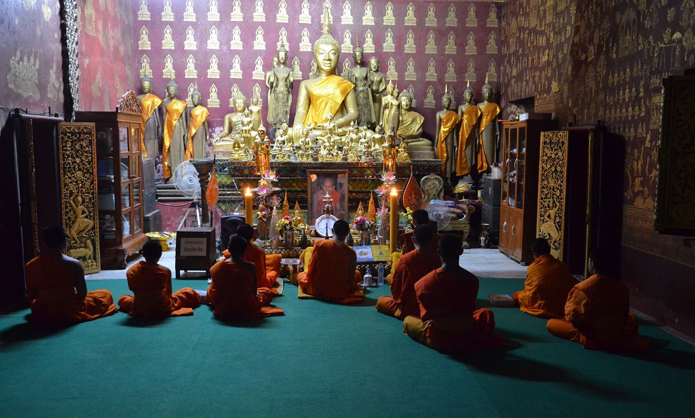 16 - méditation au temple de Pa Phay